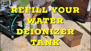 Refill Your Portable Water Deionizer [upl. by Noerb]