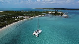 Little Farmers Cay  Bahamas Aerial VIew [upl. by Aili891]