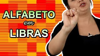 ALFABETO EM LIBRAS  LETRAS [upl. by Emiolhs]