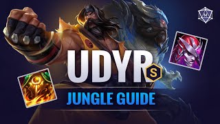 UDYR JUNGLE GUIDE S TIER  LoL Season 12 [upl. by Lyndsay]