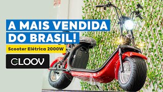 SCOOTER ELÉTRICA 2000W GLOOV  A MAIS VENDIDA [upl. by Archy]