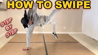 How To Do a Swipe Breakdance Move For Beginners  Como Hacer Swipes  Power Move Basics [upl. by Airamalegna]