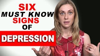 The 6 Must Know Signs of Depression [upl. by Kreegar]