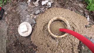 DRAIN CLEANING  THICK Sludge Blockage  Drain Pros Ep 60 [upl. by Llemar944]