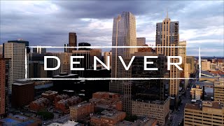 Denver Colorado  4K Drone Footage [upl. by Namlas373]