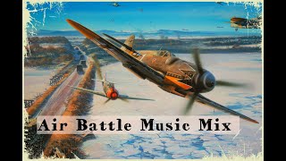 Epic Air Battle  Dogfight Music Mix [upl. by Annhej482]