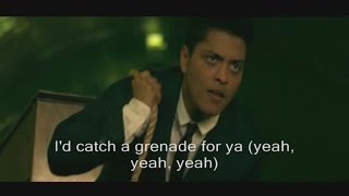 Bruno Mars  Grenade Official Video Lyrics [upl. by Ydoc]