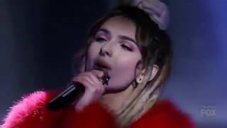 Zhavia  Say Something Im giving up on youPerfect performance [upl. by Ettolrahc]