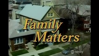 Family Matters Opening Credits and Theme Song [upl. by Eudoca]