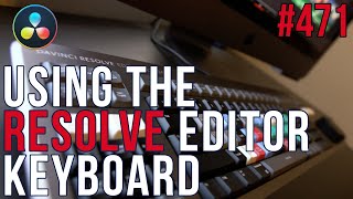 MBS 471 DaVinci Resolve Editor Keyboard [upl. by Kurys]