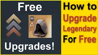 Assassins Creed Odyssey  Legendary gear Ugrades for free  Save all your upgrade costs [upl. by Notsirt83]