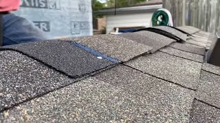 How To Install Roofing Ridge Cap The Right Way [upl. by Engvall]