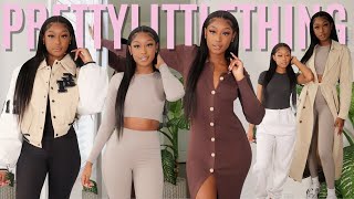 PRETTYLITTLETHING TRYON HAUL FALLWINTER 2021 UNSPONSORED [upl. by Sylram]