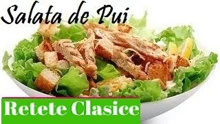 Salata de Pui  Delicioasă și Satisfăcătoare [upl. by Nelubez]