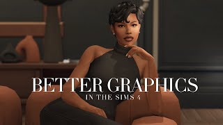 25 MUST HAVE Mods for BETTER Graphics in The Sims 4 [upl. by Aliuqat]