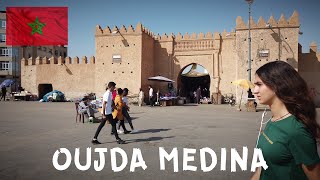 🇲🇦 Oujda Medina  Morocco Walking Tour 4K [upl. by Novihc]