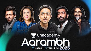 UNLIMITED EDUCATION 4499Year 🗿🔥  Unacademy Aarambh 2025 [upl. by Fleeman85]