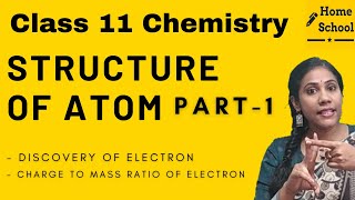 Structure Of atom Class 11 Chemistry Chapter 2 Part1 [upl. by Anauqed]