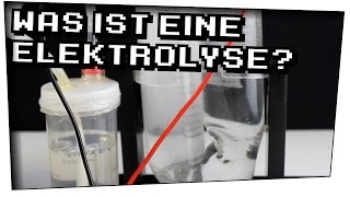 Wasserlektrolyse  Wie funktioniert eine Elektrolyse [upl. by Garret]