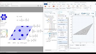 Triangular Hexagonal photonic crystal using COMSOL  Band Diagram simulation [upl. by Helfand]