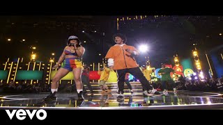 Bruno Mars  Finesse LIVE from the 60th GRAMMYs ® ft Cardi B [upl. by Sollars]