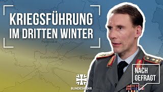 Nachgefragt Panzergeneral zur aktuellen Lage in der Ukraine I Bundeswehr [upl. by Ellehciram]