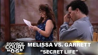 Divorce Court OG Melissa Vs Garrett The Secret Life EP 11 [upl. by Kathye422]