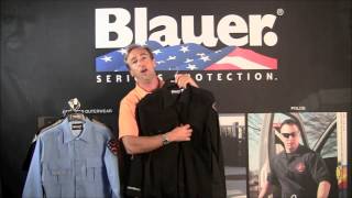 Blauer SuperShirt Police Uniform Shirt Demonstration [upl. by Bogart]