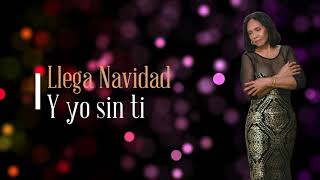 LETRA “NAVIDAD SIN TI” – Amina La Reina de la Cumbia Lyric Video [upl. by Il474]