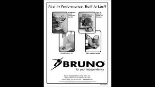 Bruno Elan SRE 3000 Stair Lift INSTALLATION MANUAL as a Movie [upl. by Enorel355]