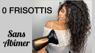 Comment BIEN UTILISER LE DIFFUSEUR  sans frisottis ni abîmer ses cheveux 🌸 [upl. by Notneuq]