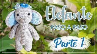 ➤ Elefante tejido  Paso a paso  Parte 1 [upl. by Sharity]