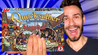 Die Quacksalber von Quedlinburg MEGABOX  Review amp Bewertung [upl. by Strephon]