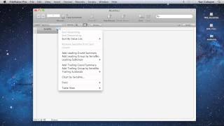 FileMaker Pro 13 Tutorial  Starting A Database From Scratch [upl. by Hannibal]