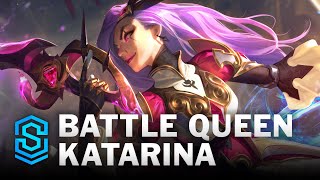 Battle Queen Katarina Skin Spotlight  League of Legends [upl. by Sarita]