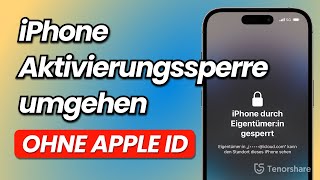 iCloud Sperre entfernen  iPhone Aktivierungssperre ohne Apple ID umgehen 2025 [upl. by Holmes]