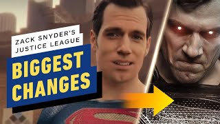 Justice League Snyder Cut All Differences From the Theatrical Version [upl. by Eekcaj]