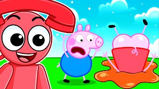 You LAUGH You LOSE Peppa Pig Impossible Mode [upl. by Ahsinned]