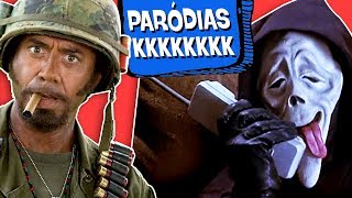 7 PARÓDIAS BIZARRAS DE FILMES FAMOSOS [upl. by Kinnard]