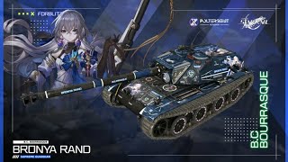 BC Bourrasque  Bronya Rand MOD  WOTB  WOTBLITZ [upl. by Annoyi]