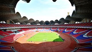 NORTH KOREA  Rungrado 1st of May Stadium Pyongyang [upl. by Hinda]