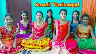 Sarali Varisai  1  14 All three speeds carnatic music [upl. by Euqram]