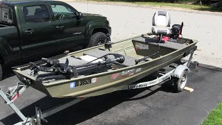 Custom Jon Boat Setup [upl. by Kroll851]