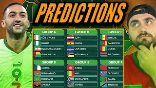 AFCON 2023 GROUP STAGE PREDICTIONS [upl. by Manton812]