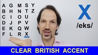 How To Pronounce The English Alphabet BRITISH PRONUNCIATION [upl. by Itsud]