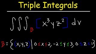 Triple Integrals  Calculus 3 [upl. by Akenet]