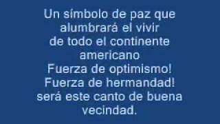 Himno de las Americas Listo [upl. by Allehcram]