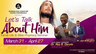 Sun Apr 14 2024  CJC Online Church  Mandeville SDA Church  Let’s Talk About Him  700 PM [upl. by Osmond]