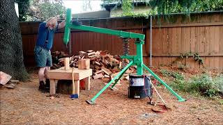 Maunual Firewood Splitter [upl. by Bevash633]