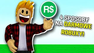 4 SPOSOBY NA DARMOWE ROBUXY I ROBLOX 💎 [upl. by Marys]